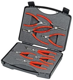Набор прецизионных щипцов для стопорных колец KNIPEX KN-002125 - фото 34750