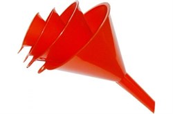 Набор пластиковых воронок Unilube 50/75/100/120 мм KF4400 - фото 348497