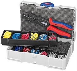 Набор кабельных наконечников с инструментом для опрессовки KNIPEX KN-979025 - фото 35081