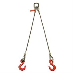Строп канатный TOR 2СК г/п 3,2 т 2,5 м, шт - фото 351667