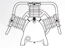 Компрессорная ременная головка FoxWeld AEROMAX B3090 - фото 362763