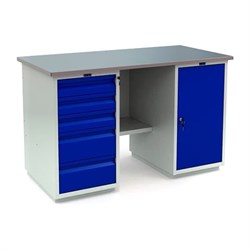 Верстак Промет Profi WT140.WD5/WD1.000 К30399856455 - фото 379382