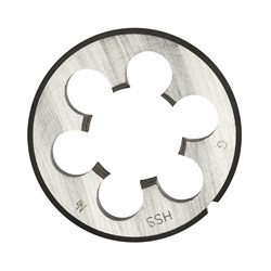 Дюймовая плашка ПрофОснастка Эксперт №223 HSS-G 4341 G 1/4 50511013 - фото 385051