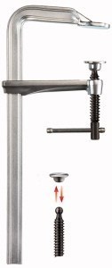 Струбцина цельнометаллическая с Т-образной рукояткой BESSEY BE-GZ60K