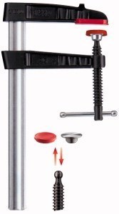 Струбцина из ковкого чугуна с Т-образной рукояткой BESSEY BE-TG40S12K