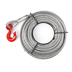 Канат 30 м для лебёдки TOR МТМ 1600 1,6 т (тип ZNL) d=11мм - фото 398906