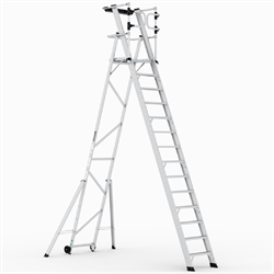 Складная лестница-платформа CASGAN KEY-PRO 13+1 ступеней - фото 400339