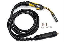 Горелка сварочная с газовым охлаждением HUGONG MIG/MAG HG24-250А-3м / MIG Torch HG24-3m - фото 403741