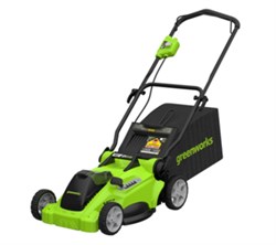 Газонокосилка аккумуляторная GREENWORKS GD40LM16X 40V без АКБ и ЗУ - фото 406014
