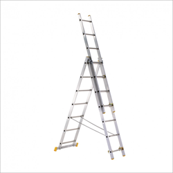 Многофункциональная трехсекционная лестница ZARGES EURO-STAR 49306
