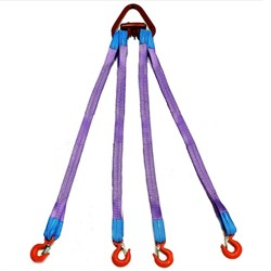 Строп текстильный TOR 4СТ 3,0 т 1,5 м 60 мм - фото 415498