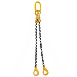 Строп цепной TOR 2СЦ г/п 11,2 т 10,0 м с укорачивающими и самозакрывающимися крюками, шт