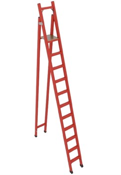 Диэлектрическая стремянка с симметричной опорой Оникс "Телеком" ССС-3,6Т h=3600мм, h рабочей площадки=2700мм - фото 419908