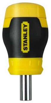 Отвертка Stubby Multibit + 6 бит Stanley 0-66-357