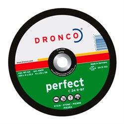 Отрезной круг по камню, плитка, мрамор C 24 R 230х3х22,23 DRONCO 1235015