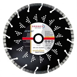Алмазный отрезной круг Evo Speed 230х22,23 DRONCO 4230386