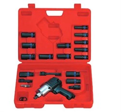Гайковерт пневматический ударный 1/2", KING TONY 44118MP08