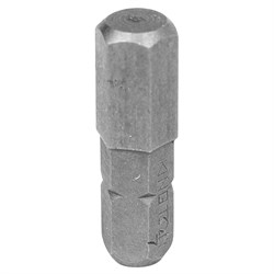 Вставка (бита) торцевая 1/4", Hex, 7 мм, 25 мм KING TONY 102507H TONY - фото 676096