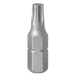 Вставка (бита) торцевая 1/4", Torx, T9, 25 KING TONY 102509T Tony - фото 676110