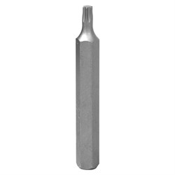 Вставка (бита) торцевая 10 мм, Torx, Т27, 80 мм KING TONY 168027T TONY - фото 677750