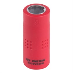Головка торцевая диэлектрическая шестигранная 1/4", 9 мм KING TONY 2335VE09M TONY - фото 678340