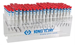 Стенд с прецизионными отвертками, серии 1431, 1432, 1433, 114 предметов KING TONY 31419MR Tony - фото 678560