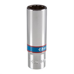 Головка торцевая глубокая двенадцатигранная 3/8", 14 мм KING TONY 323014M Tony - фото 678604