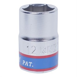 Головка торцевая стандартная шестигранная 3/8", 12 мм KING TONY 333512M TONY - фото 678689
