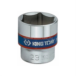 Головка торцевая стандартная шестигранная 3/8", 24 мм KING TONY 333524M Tony - фото 678711