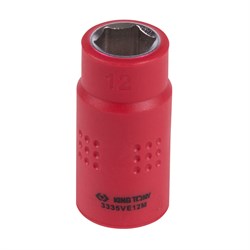 Головка торцевая диэлектрическая шестигранная 3/8", 12 мм KING TONY 3335VE12M TONY - фото 678723