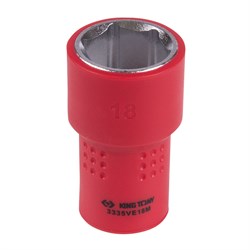 Головка торцевая диэлектрическая шестигранная 3/8", 18 мм KING TONY 3335VE18M TONY - фото 678729