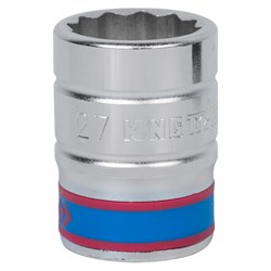 Головка торцевая стандартная двенадцатигранная 3/4", 27 мм KING TONY 633027M TONY - фото 680551