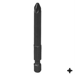 Вставка (бита) торцевая 1/4", Pozidriv, PZ3, 70 мм, для шуруповерта KING TONY 717003Z TONY - фото 681185