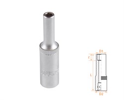 Головка торцевая глубокая шестигранная 1/4", 4 мм AFFIX AF00120004 AF00120004 - фото 682436