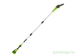 Высоторез-сучкорез телескопический аккумуляторный G-24 24V GREENWORKS G24PS201 без АКБ и ЗУ Greenworks 1402607 - фото 684142