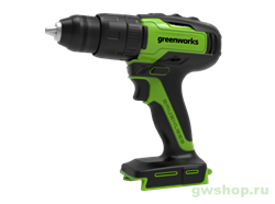 Дрель-шуруповерт аккумуляторная 24V GREENWORKS GD24DD35 Greenworks 3704007 - фото 685798