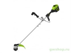 Триммер аккумуляторный 60V GREENWORKS GD60BCBK4 с АКБ 4АЧ и ЗУ Greenworks 2108407UB - фото 687171