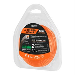 Леска для триммеров Truper Expert HDU-12-95 15958 39.3 FT, 3/32" - фото 691745