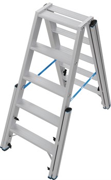 Стремянка Krause Stabilo Professional 2х5, двусторонняя телескопическая 134875 - фото 692242