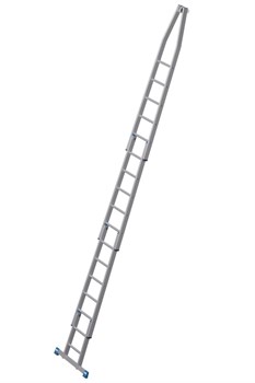 Лестница Krause 842398 для чистки стекол (набор из 4-х частей), 17 перекладин, вставная - фото 692365