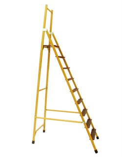 Диэлектрическая стремянка 8 ступеней ССВ-2,7Т-Ф55М - фото 78041