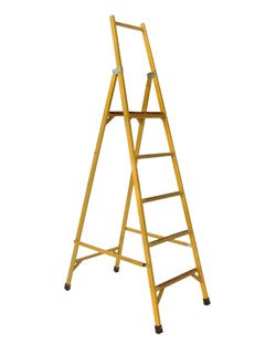 Диэлектрическая стремянка 7 ступеней ССС-3,2-Ф40П - фото 78382