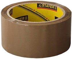 Упаковочная лента Stayer Master коричневая 48мм 1207-50 - фото 81481