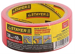 Монтажная лента Stayer Master-Universal армированная, 38мм, 10м 12084-38-10 - фото 84460