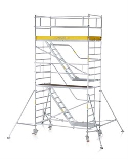Алюминиевая вышка-тура Zarges Z600 6,45м 53044 - фото 98800
