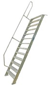 Алюминиевый трап Krause стационарный, 1000мм 13 ступеней 60° 823625