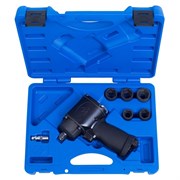 Ударный пневмогайковерт King Tony 1/2"DR 610 Нм с аксессуарами 7 предметов P44506MP