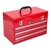 Красный инструментальный ящик MACTAK, 3 полки 511-03380R