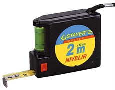 Рулетка Stayer Nivelir 2 м 3408-2