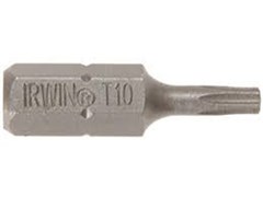 Бита-звездочка Irwin 1/4” T10х25, 10шт 10504351